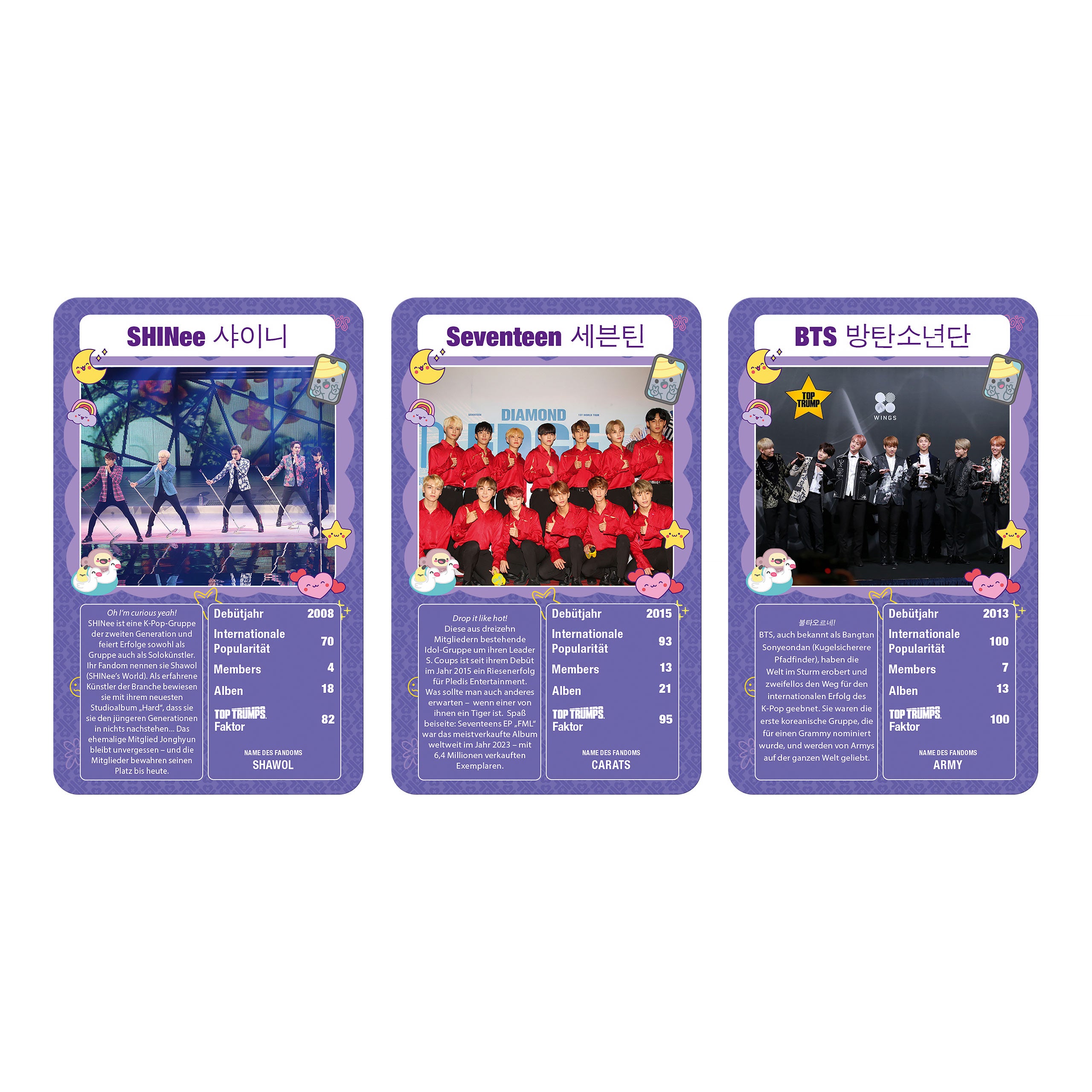 Immagine del prodotto Carte da gioco K-Pop - Top Trumps Specials