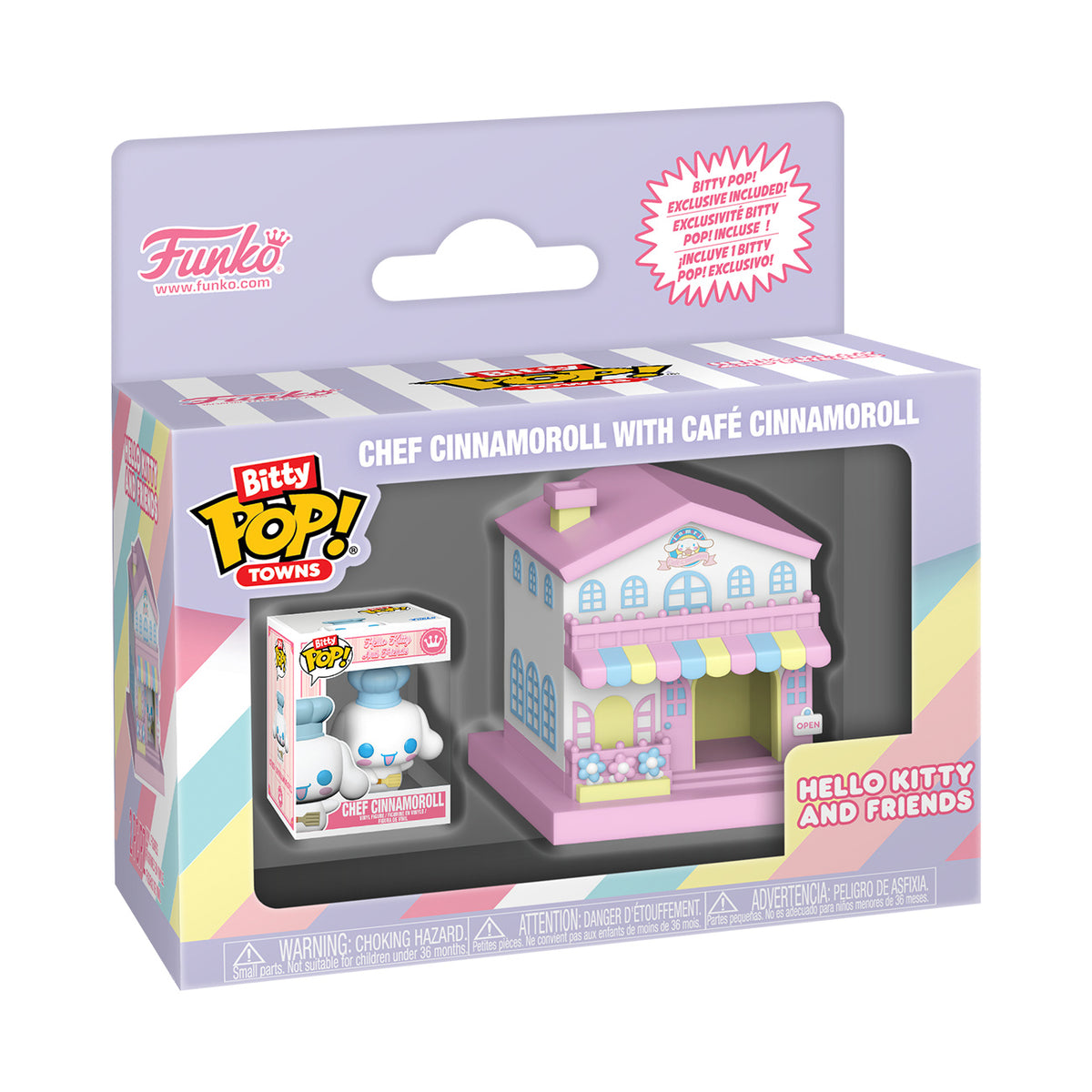 Immagine del prodotto Sanrio - Cinnamoroll Café Funko Bitty Pop Town Diorama