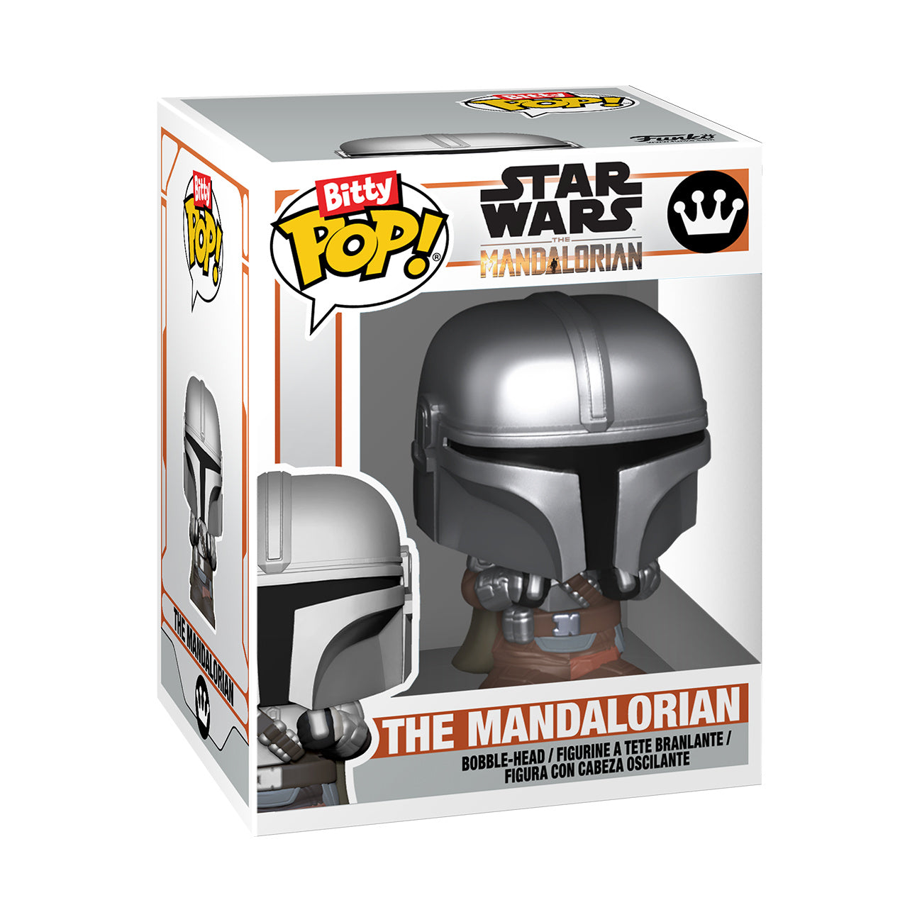 Immagine del prodotto Star Wars - Mando con Starfighter set di figure Funko Bitty Pop Ride