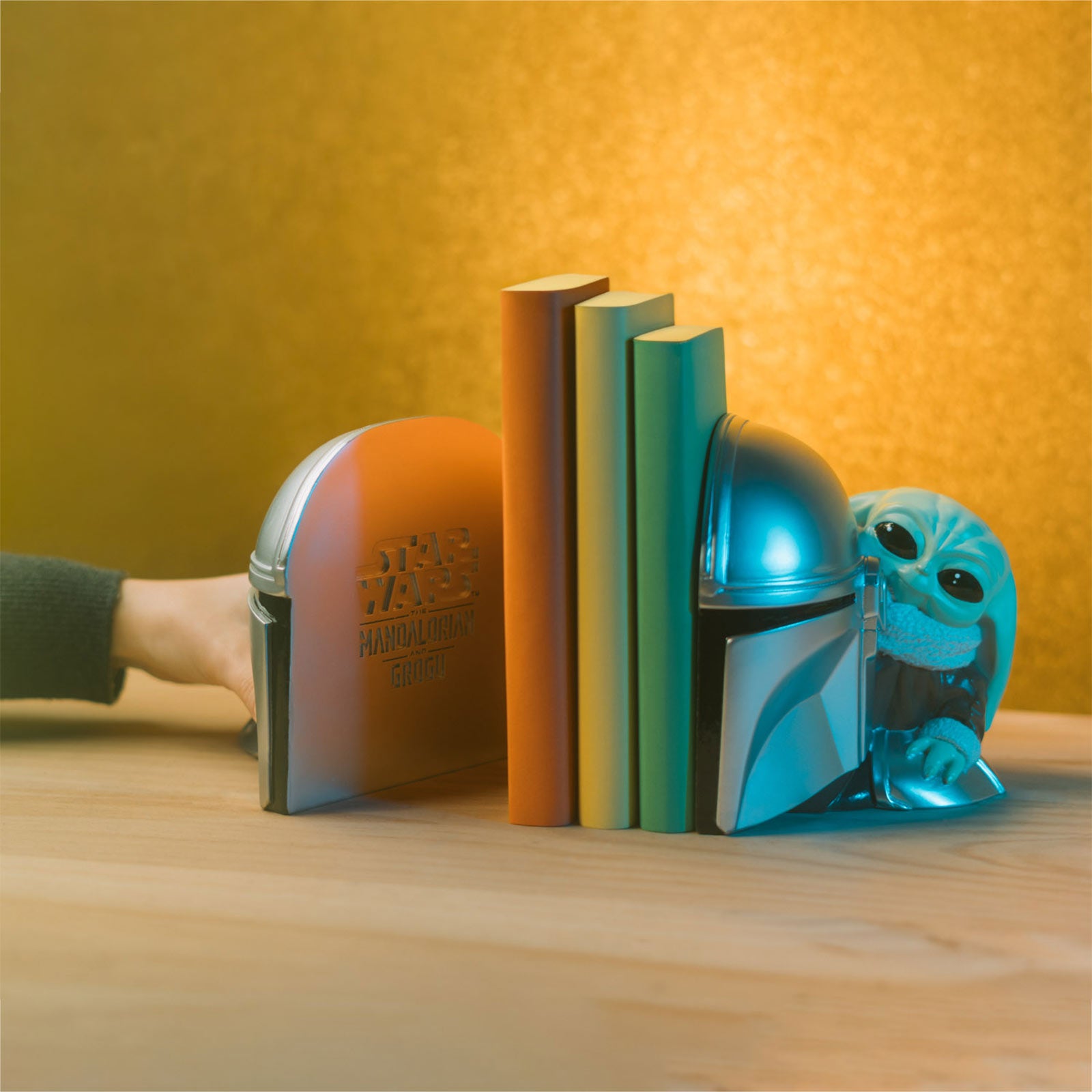 Immagine del prodotto Fermalibri Grogu e Mandaloriano - Star Wars The Mandalorian