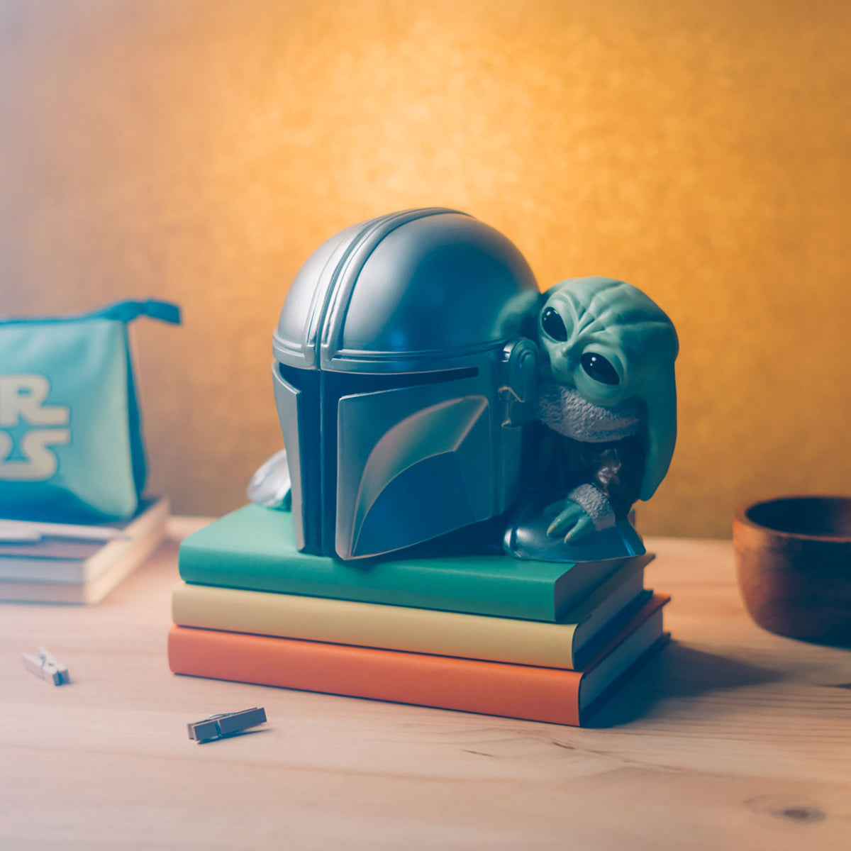 Immagine del prodotto Fermalibri Grogu e Mandaloriano - Star Wars The Mandalorian