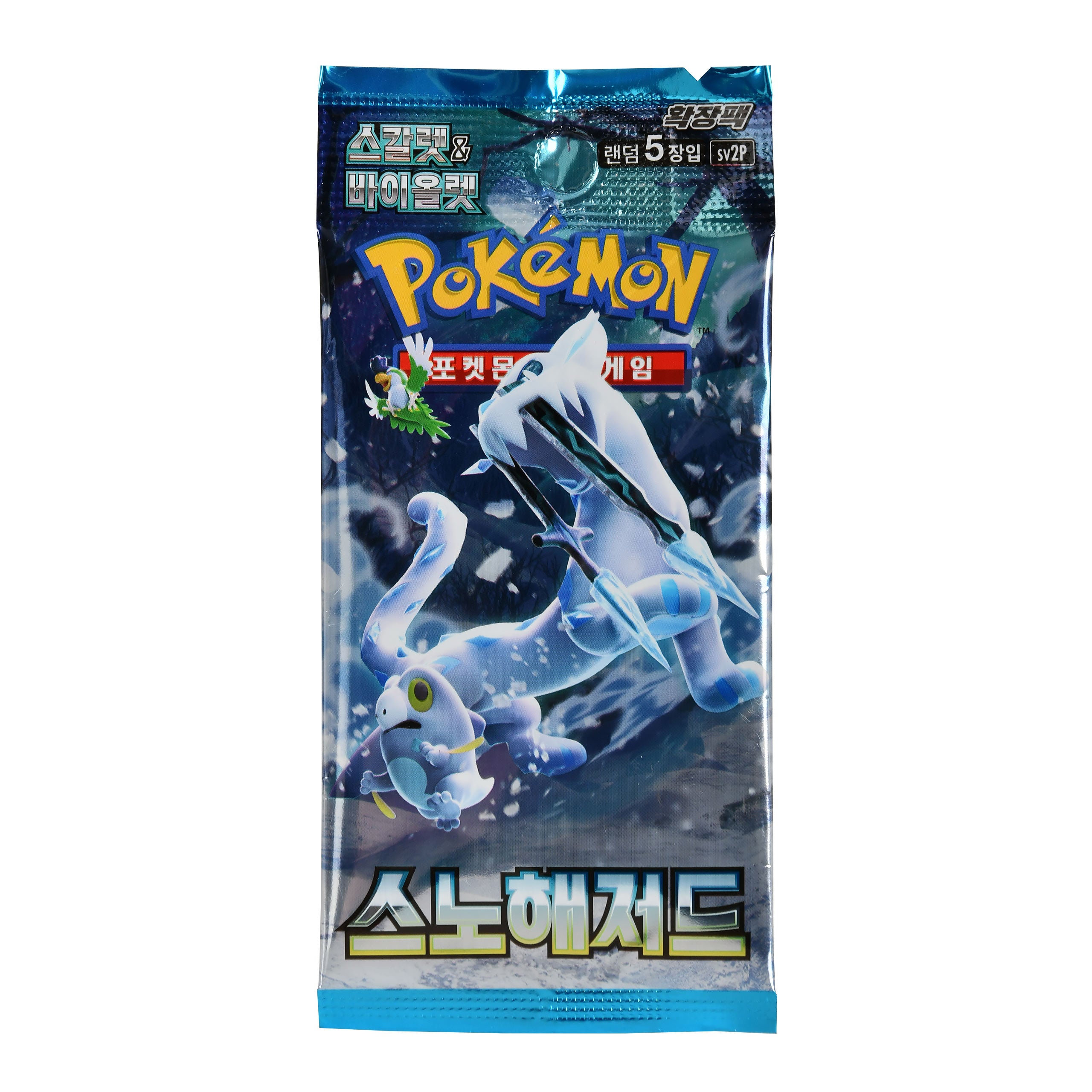 Immagine del prodotto Pokémon – Snow Hazard Busta di carte collezionabili versione coreana