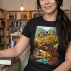 Immagine del prodotto T-shirt Gran Burrone nera - Il Signore degli Anelli