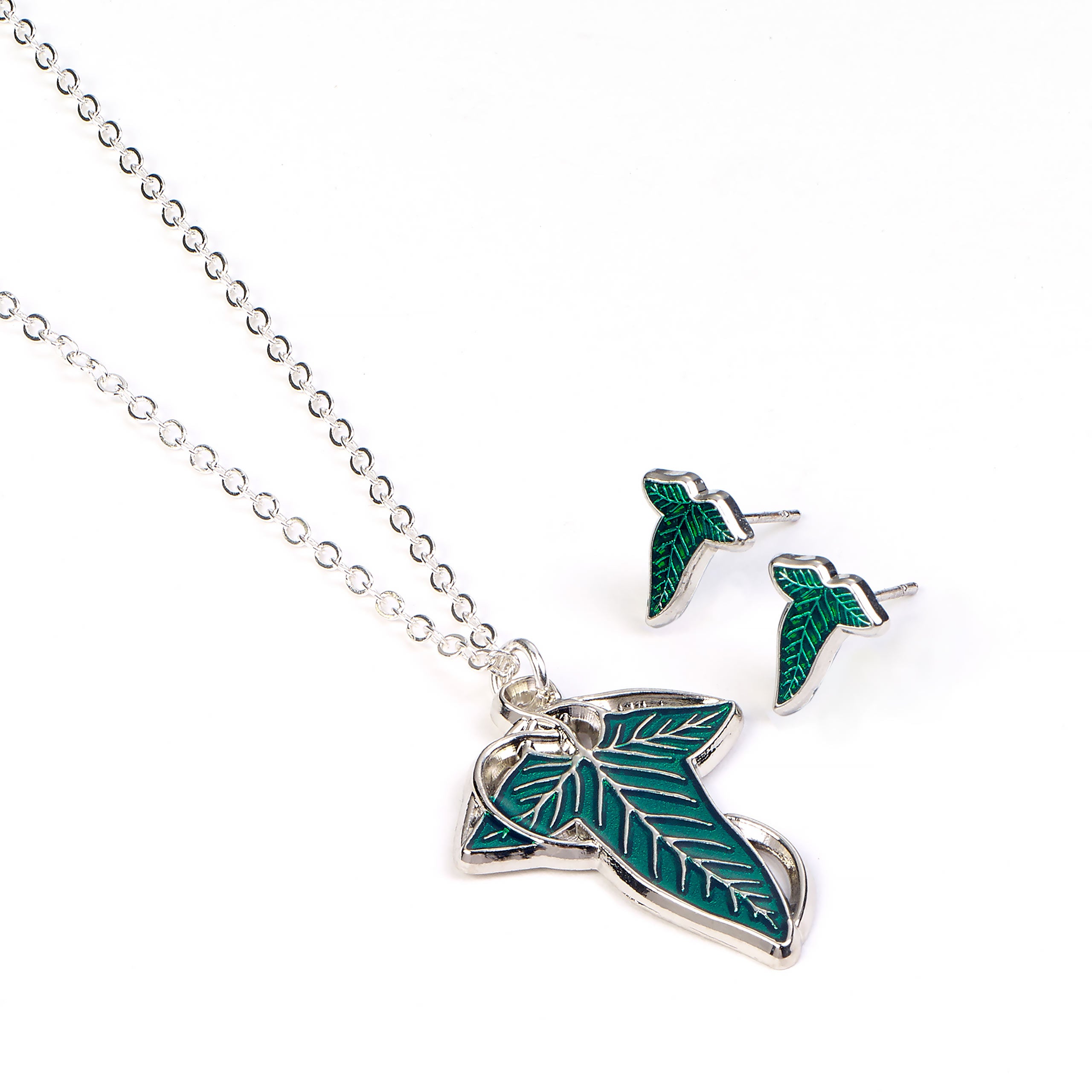 Immagine del prodotto Il Signore degli Anelli - Set di gioielli foglia-spilla in cofanetto regalo