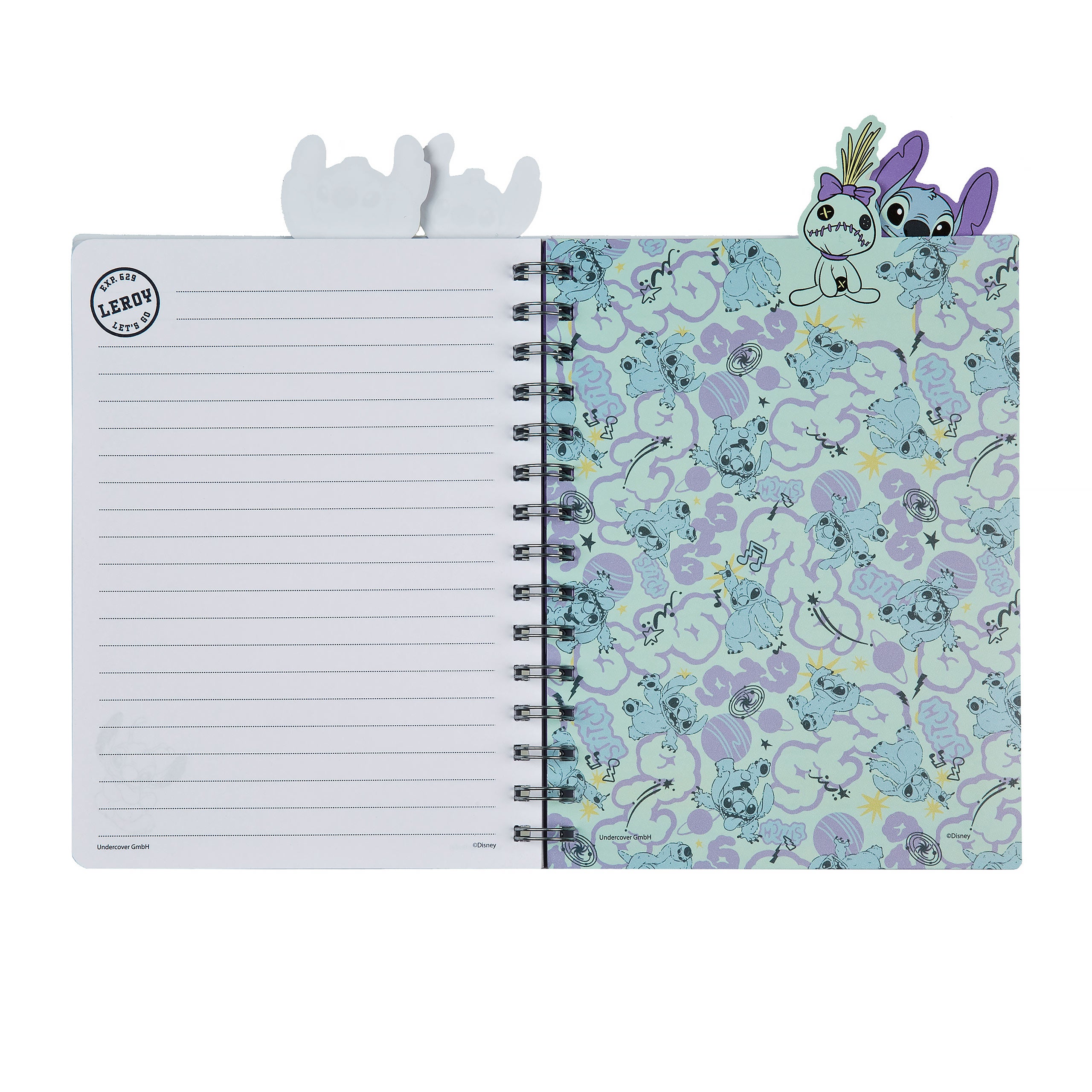 Immagine del prodotto Stitch Blocco note a spirale A5 - Lilo & Stitch
