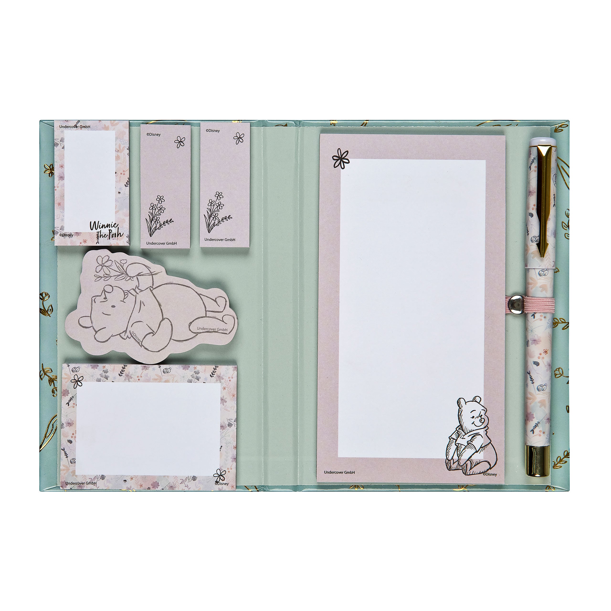 Immagine del prodotto Winnie the Pooh - Set di blocchi per appunti con penna