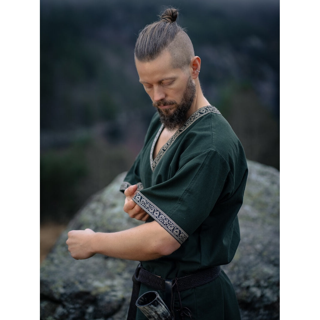 Immagine del prodotto Tunica medievale a maniche corte Loki verde