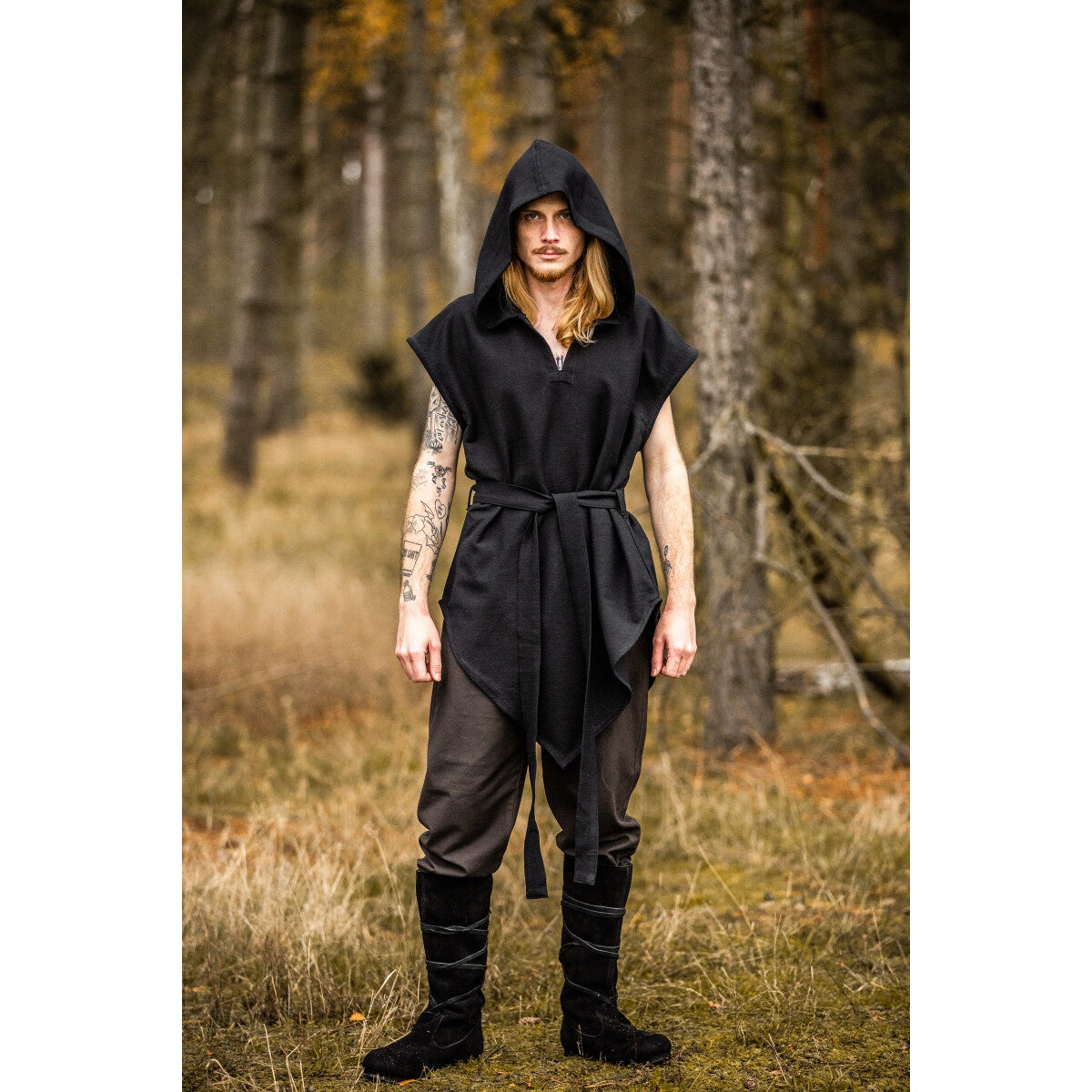 Product image Medieval Ranger Tunic Aldon black