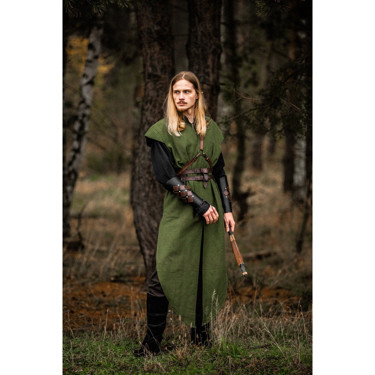 Immagine del prodotto Tunica del ranger medievale Arun verde
