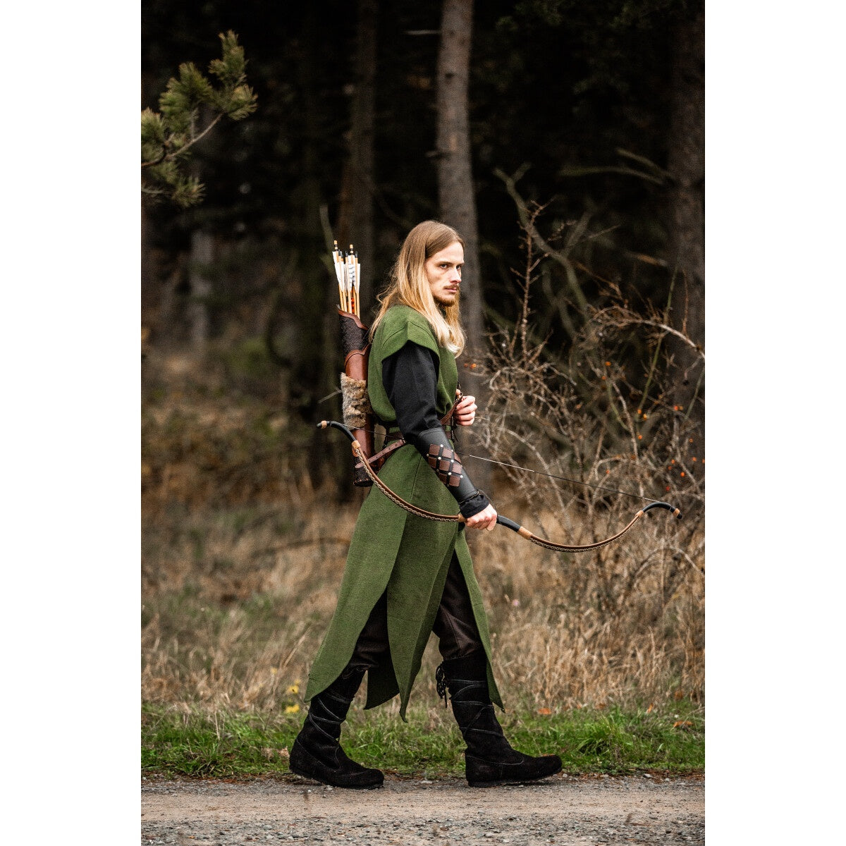 Immagine del prodotto Tunica del ranger medievale Arun verde