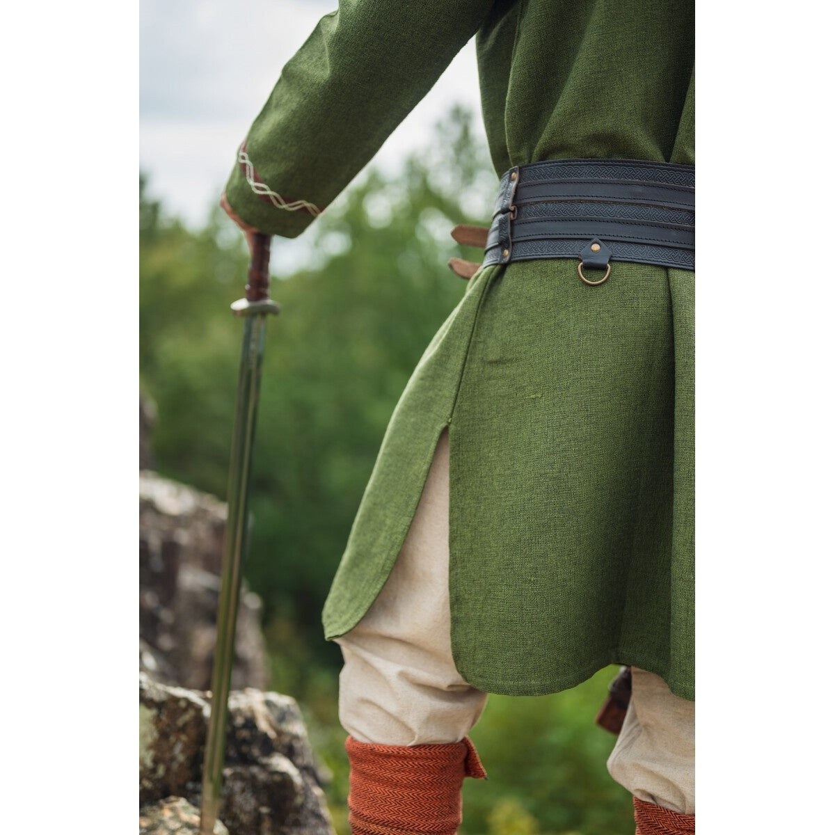 Product image Medieval Viking Tunic Freki olive green