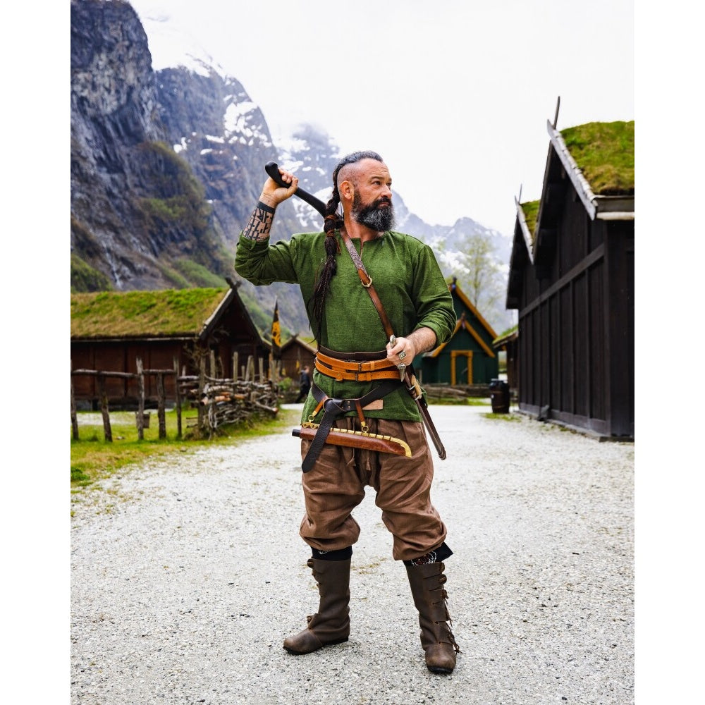 Immagine del prodotto Tunica vichinga medievale Ivar verde