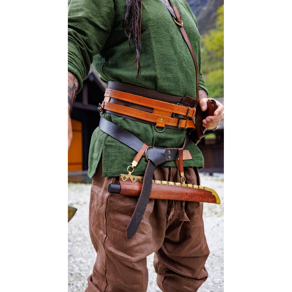 Immagine del prodotto Tunica vichinga medievale Ivar verde