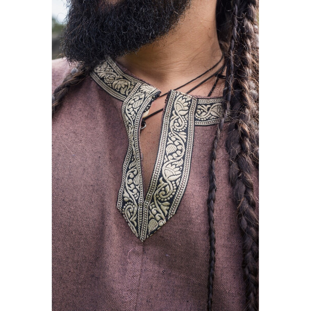 Product image Medieval Short-Sleeve Tunic Richard chestnut