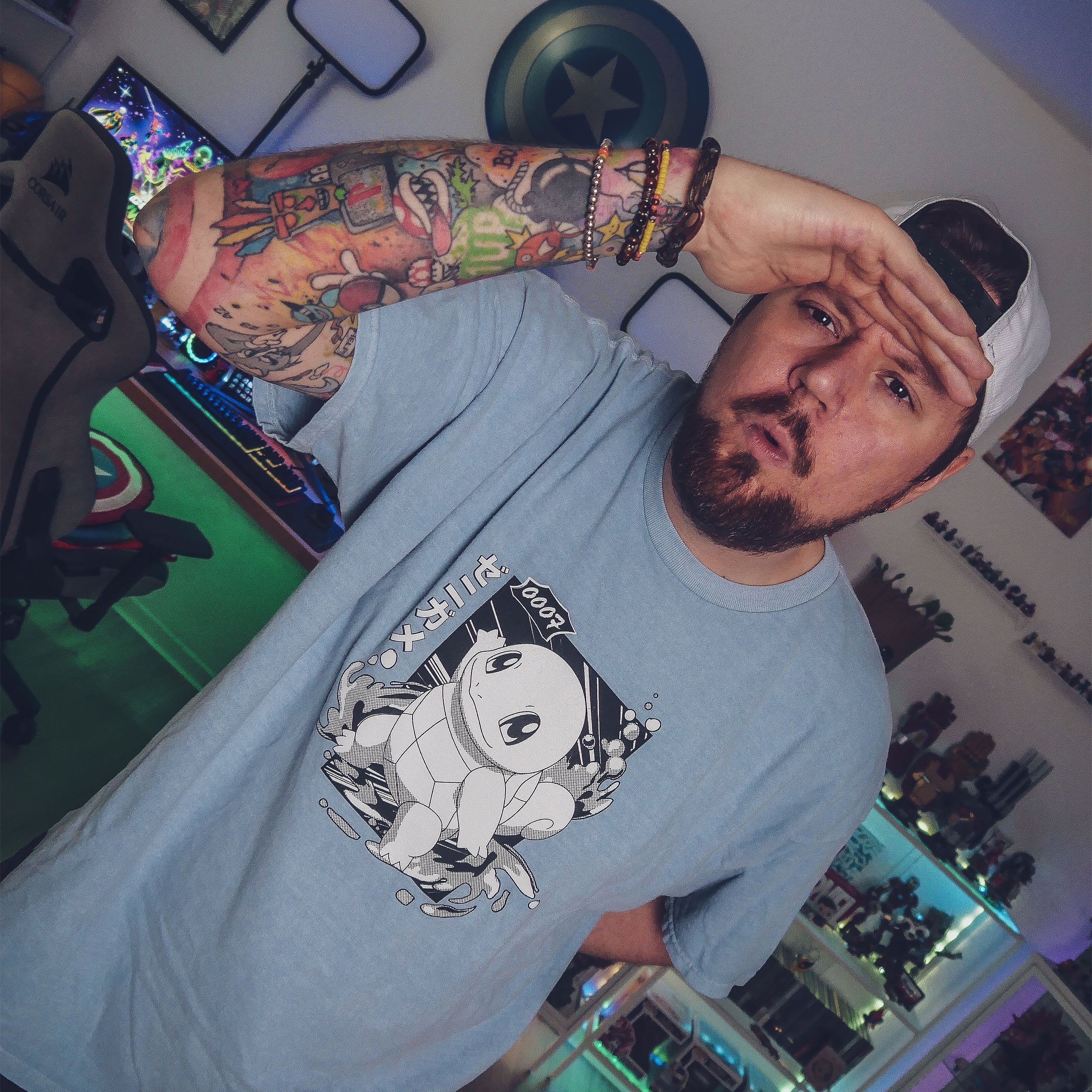Immagine del prodotto Pokémon - T-shirt vintage Squirtle Katakana