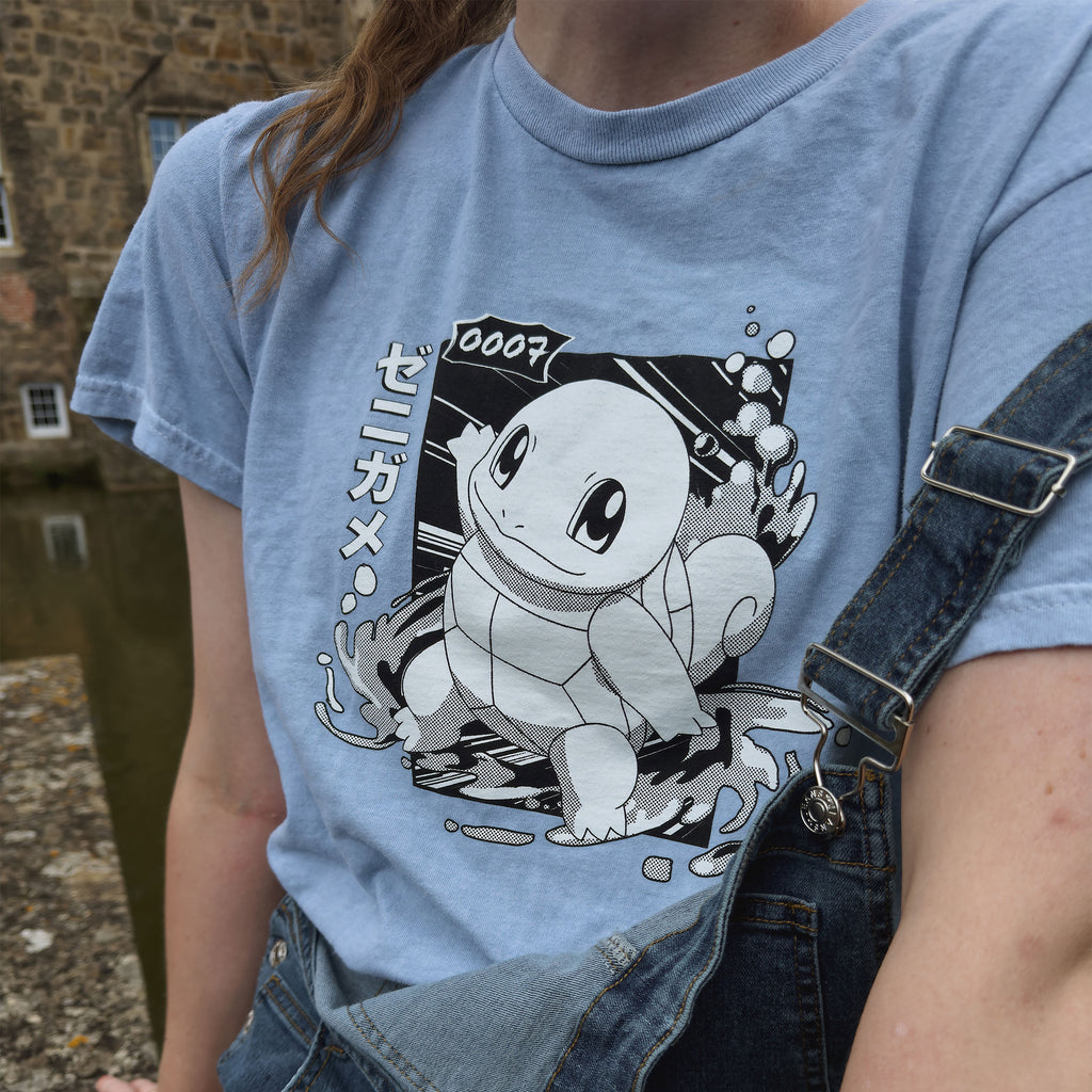 Immagine del prodotto Pokémon - T-shirt vintage Squirtle Katakana