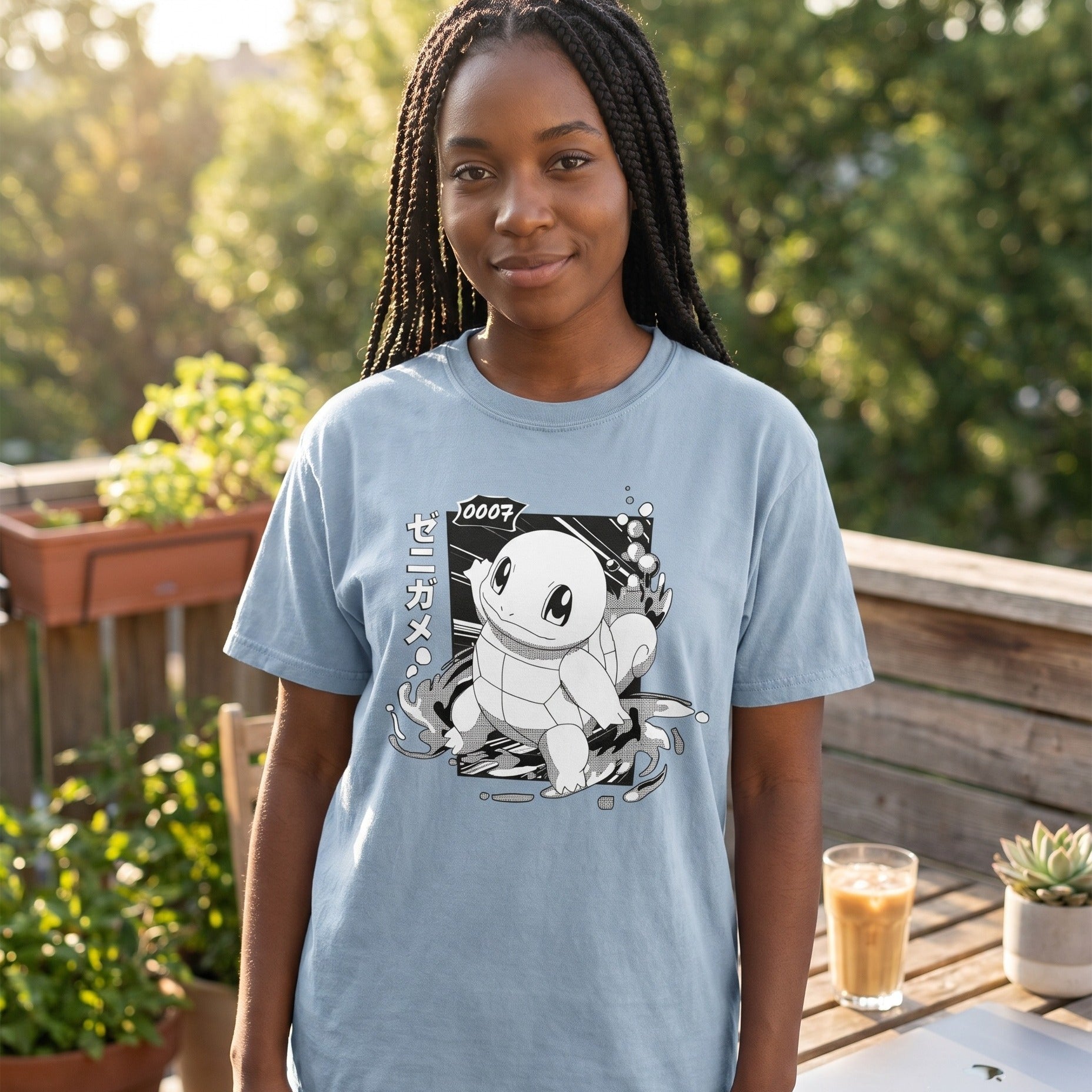 Immagine del prodotto Pokémon - T-shirt vintage Squirtle Katakana