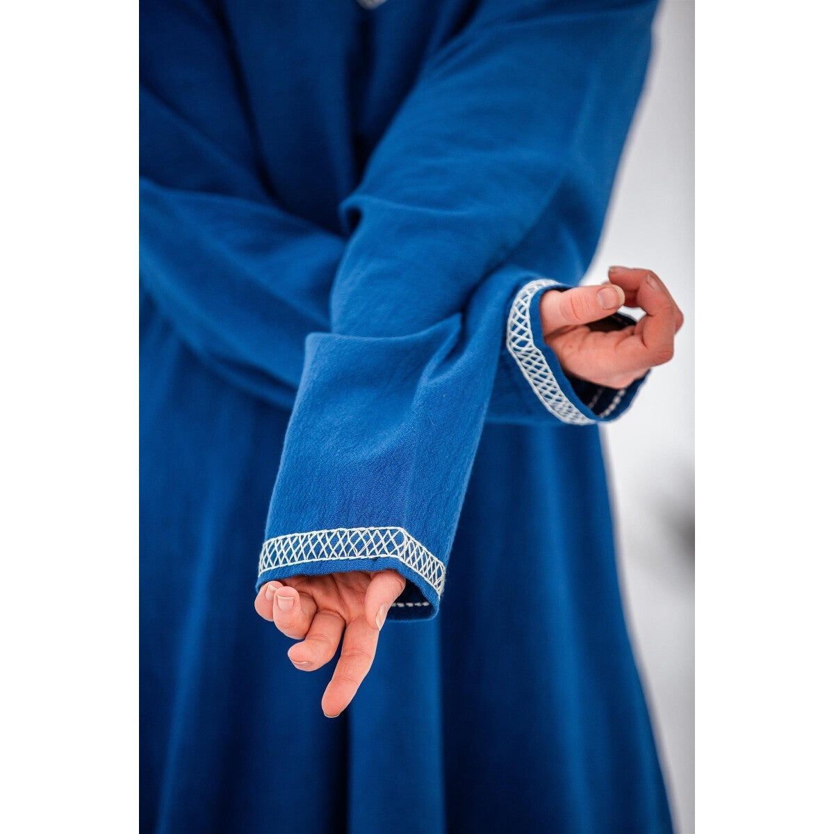 Immagine del prodotto Abito medievale vichingo Brigida blu