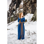 Immagine del prodotto Abito medievale vichingo Brigida blu