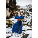 Immagine del prodotto Abito medievale vichingo Brigida blu