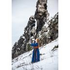 Immagine del prodotto Abito medievale vichingo Brigida blu