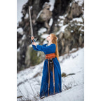 Immagine del prodotto Abito medievale vichingo Brigida blu