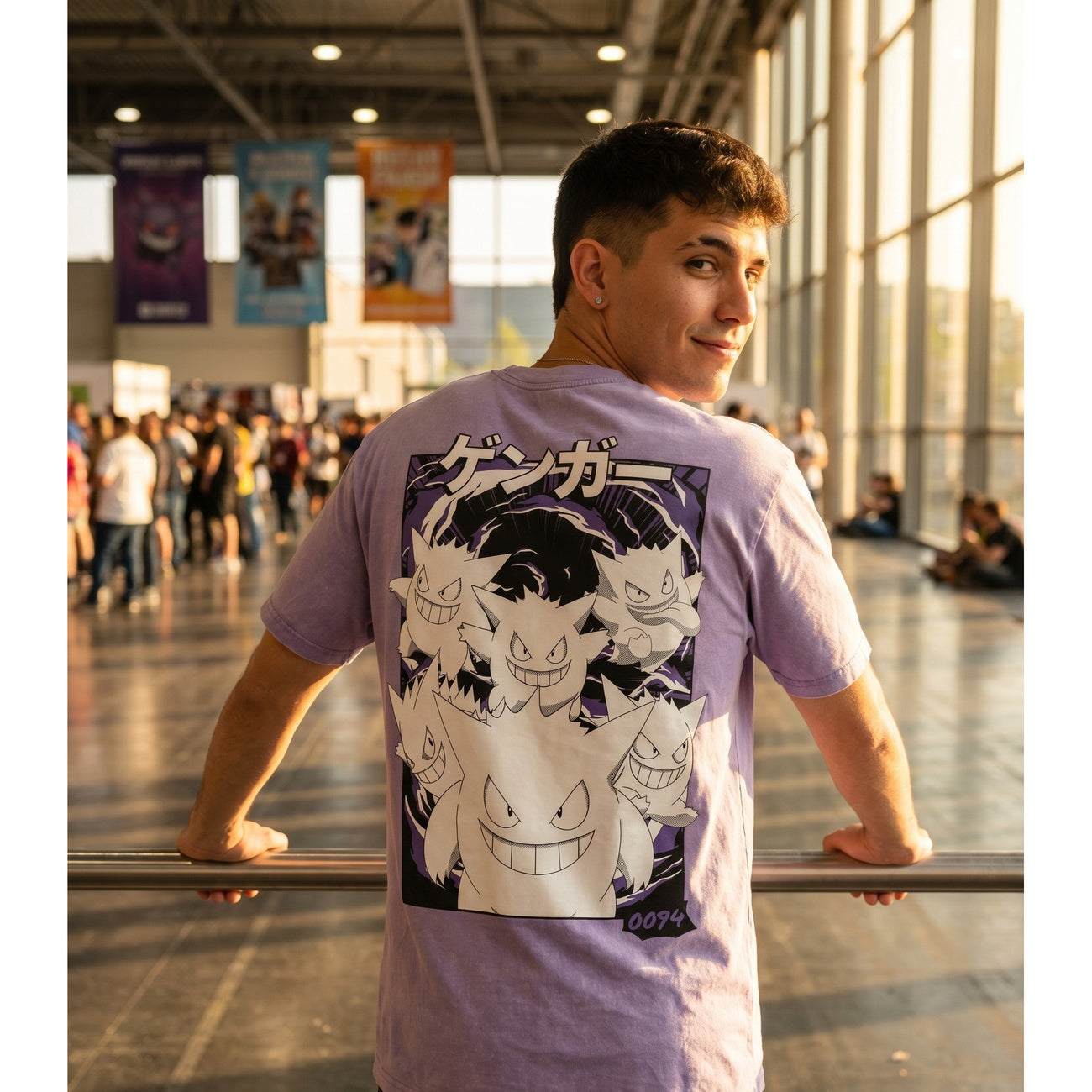 Immagine del prodotto Pokémon - T-shirt vintage Gengar Katakana