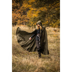 Product image Medieval Linen Cloak Mimir green