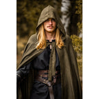 Product image Medieval Linen Cloak Mimir green