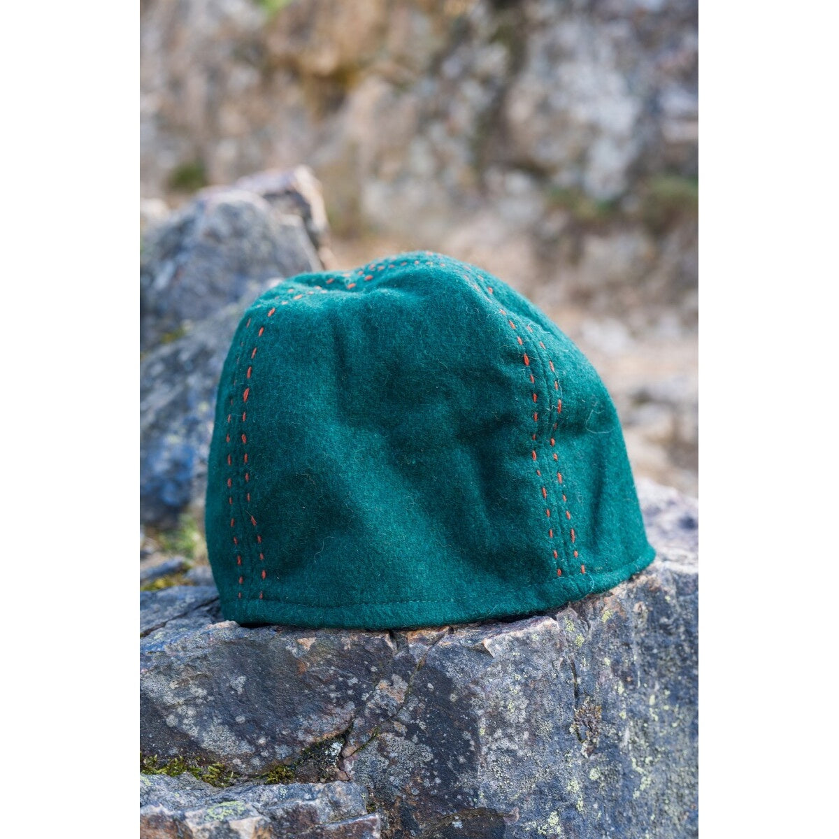 Immagine del prodotto Berretto medievale vichingo in lana Sjard verde