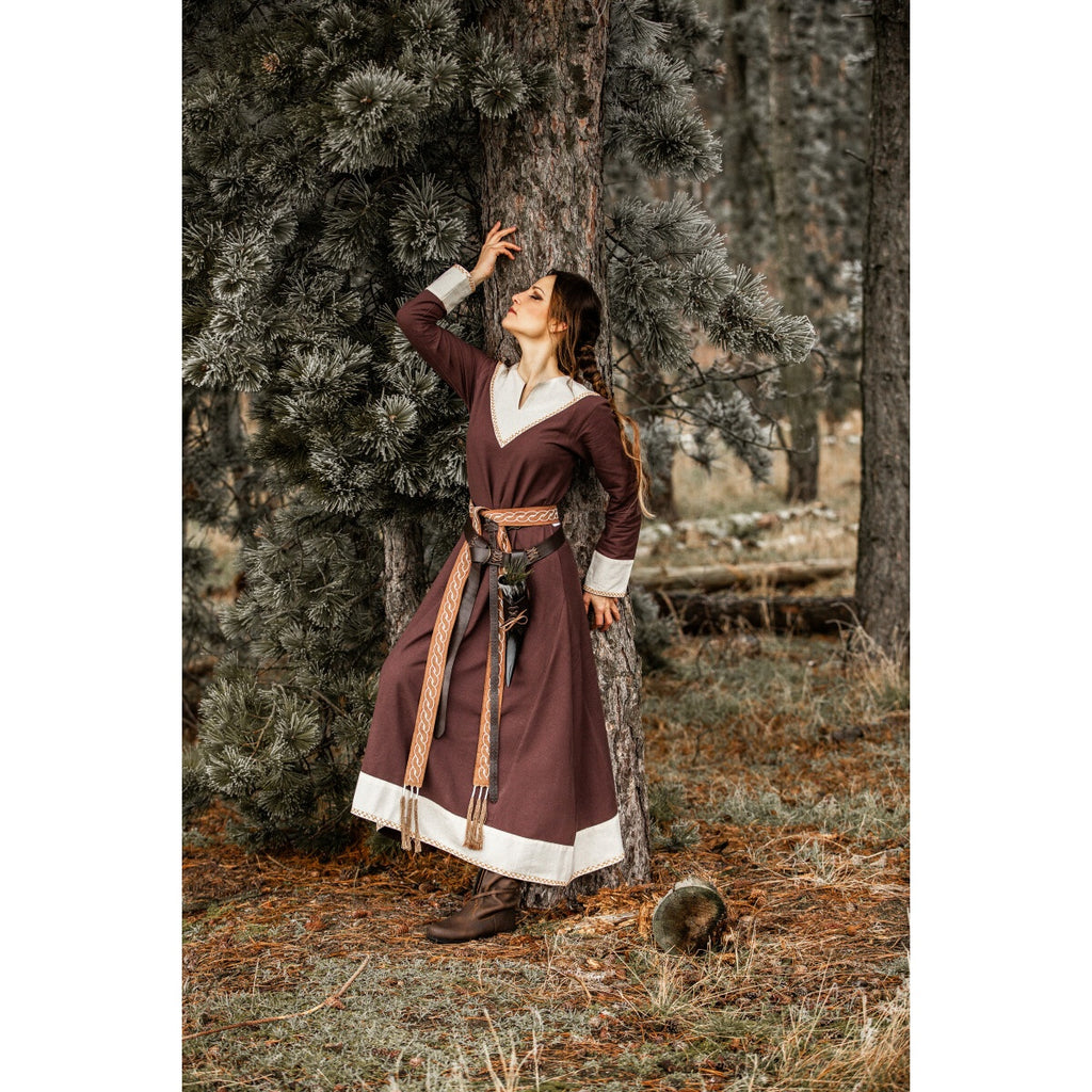 Immagine del prodotto Abito medievale Jorunn marrone-beige