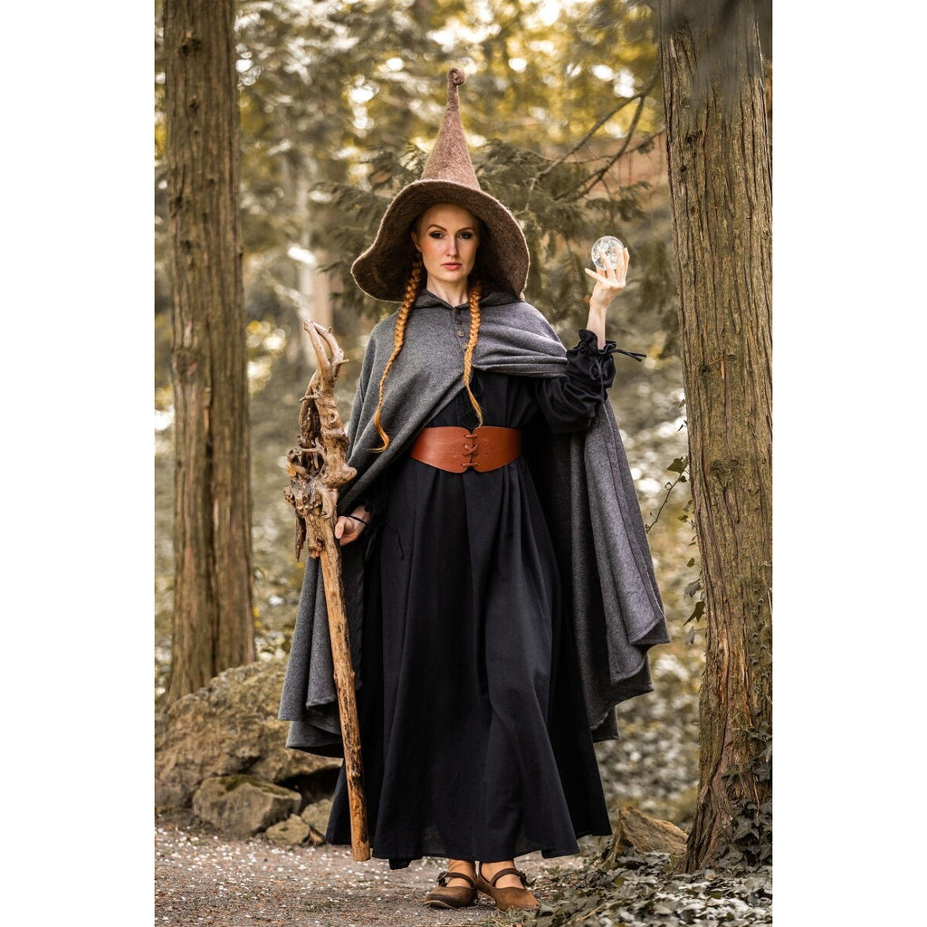 Immagine del prodotto Mantello medievale da donna Heidi grigio