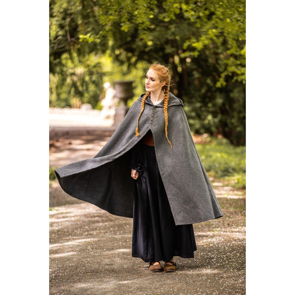 Immagine del prodotto Mantello medievale da donna Heidi grigio