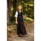 Immagine del prodotto Gilet medievale in cotone Franziska nero