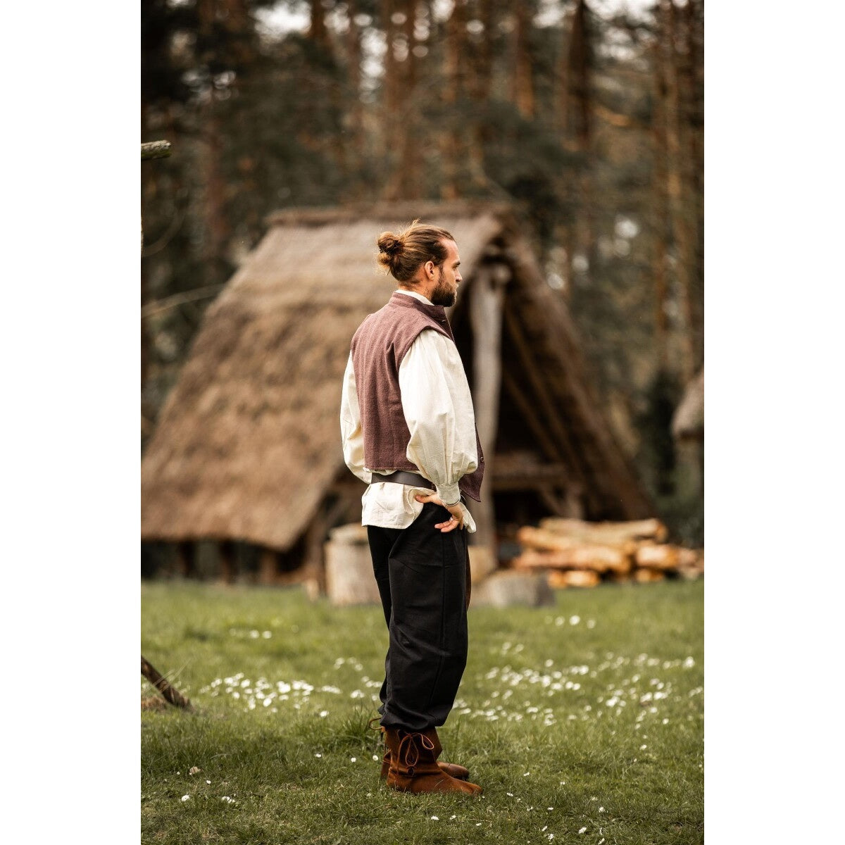 Immagine del prodotto Gilet medievale Irvin marrone