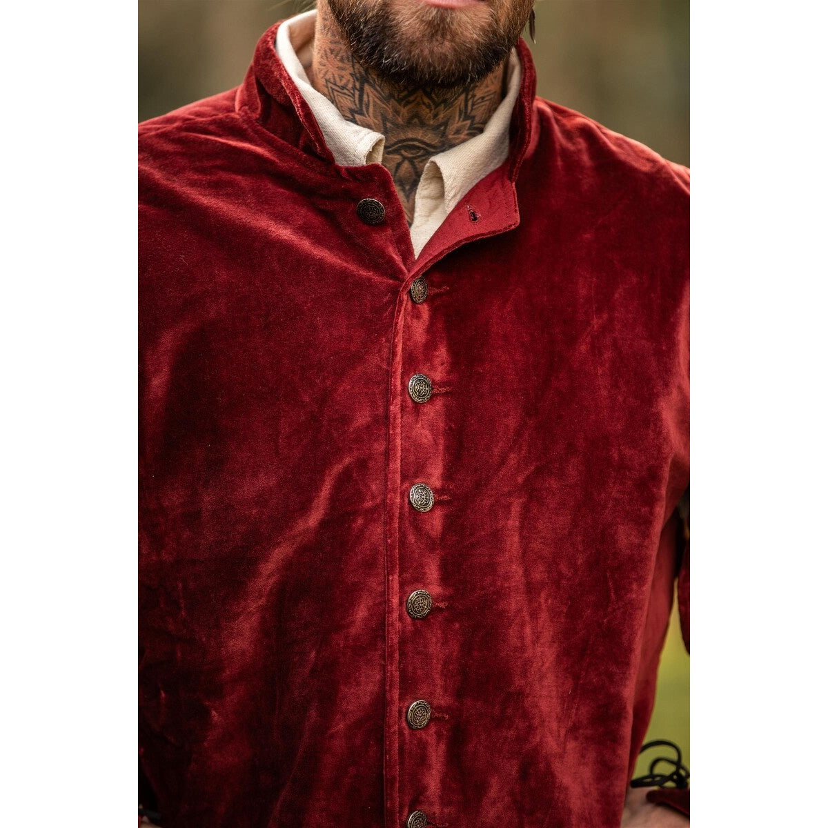 Product image Medieval Landsknecht Doublet Brandolf red