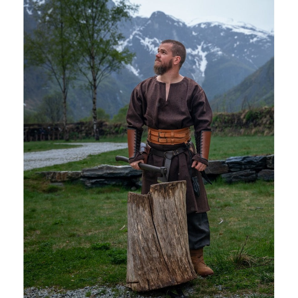 Product image Medieval Viking Wool Tunic Olvisson brown