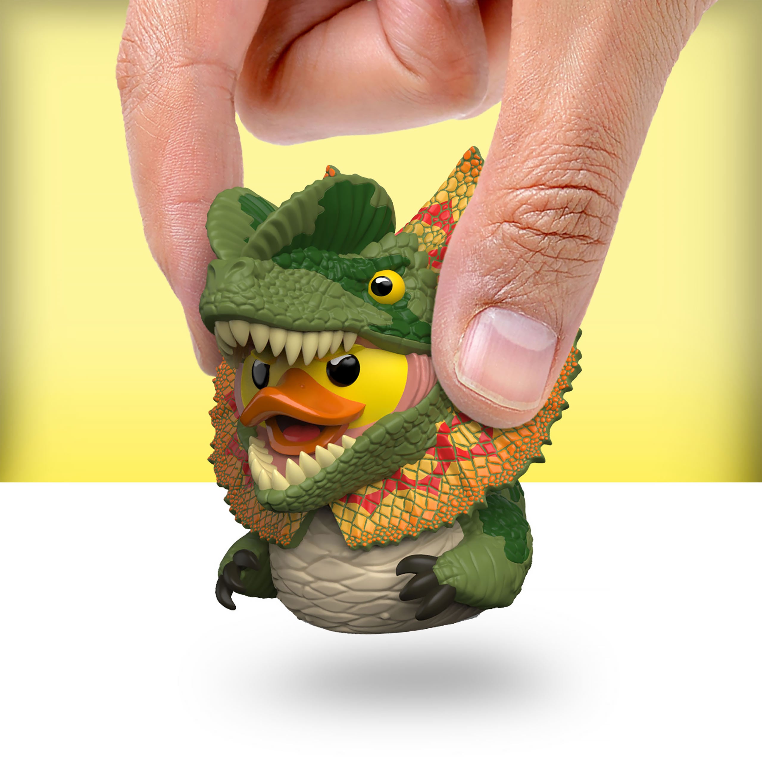 Immagine del prodotto Jurassic Park - Anatra decorativa Dilophosaurus Mini TUBBZ