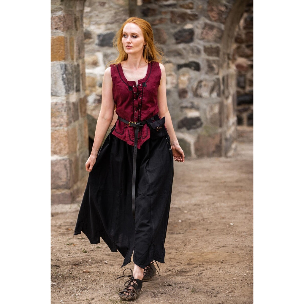 Immagine del prodotto Gilet corsetto medievale Selma rosso