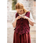 Immagine del prodotto Gilet corsetto medievale Selma rosso