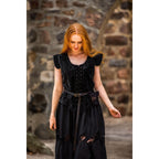 Immagine del prodotto Gilet corsetto medievale in velluto Adrienne nero