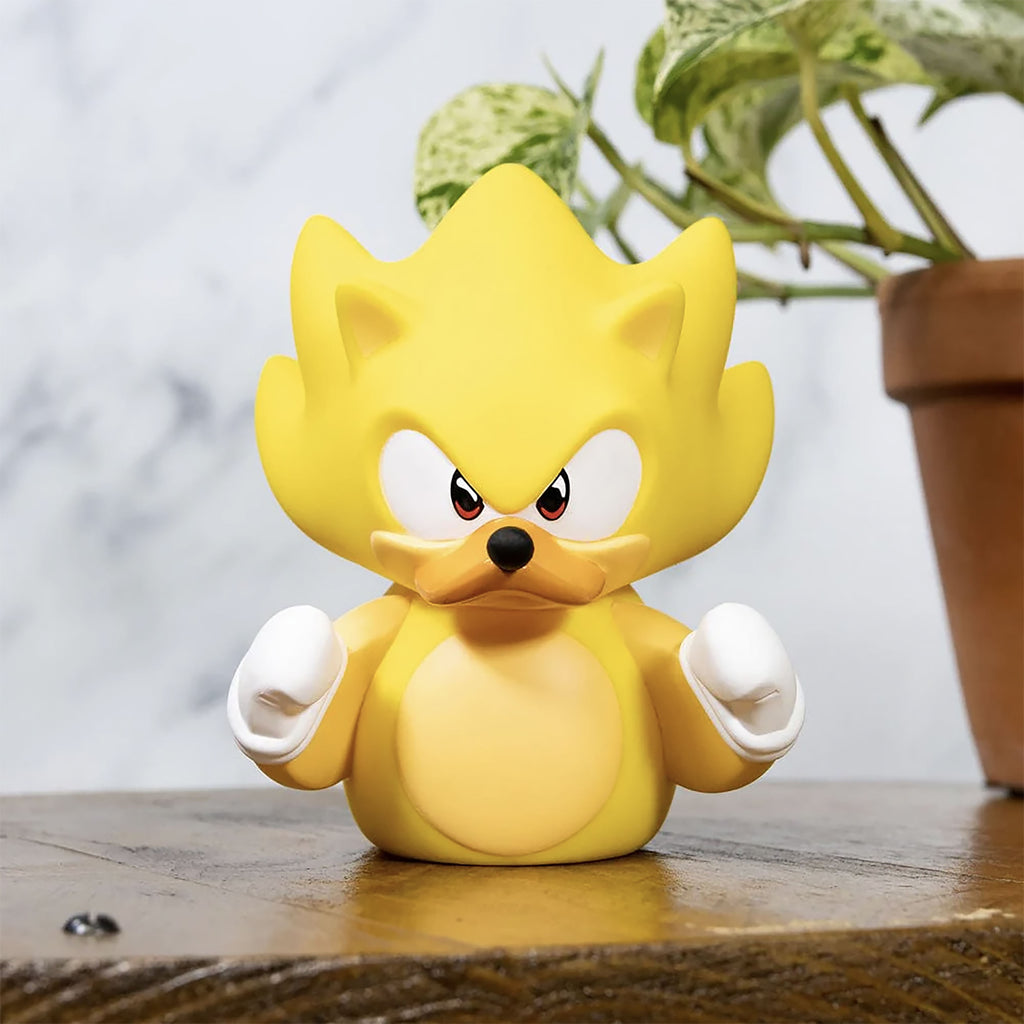 Immagine del prodotto Sonic the Hedgehog – Anatra decorativa Super Sonic TUBBZ