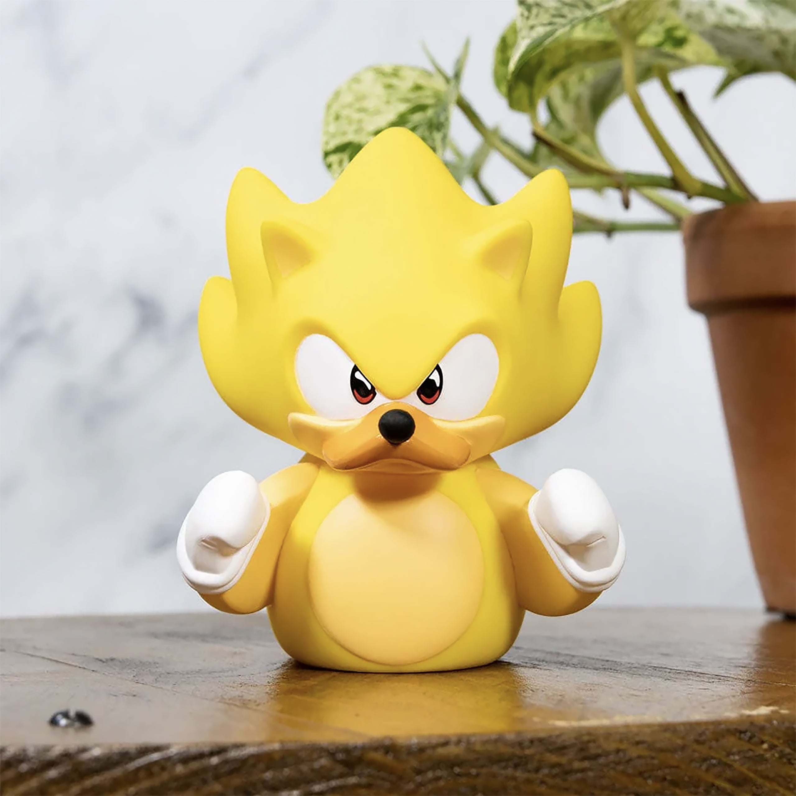 Immagine del prodotto Sonic the Hedgehog – Anatra decorativa Super Sonic TUBBZ