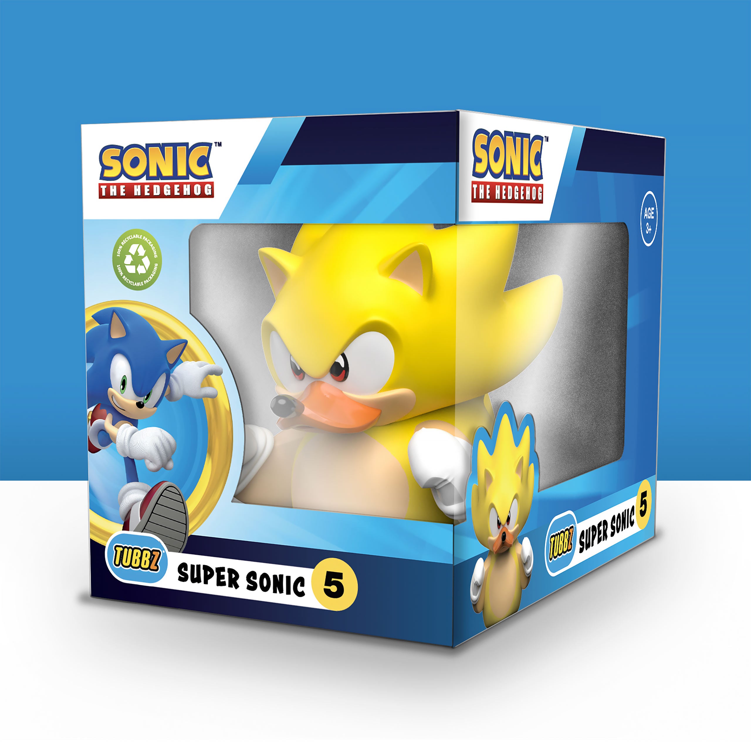 Immagine del prodotto Sonic the Hedgehog – Anatra decorativa Super Sonic TUBBZ