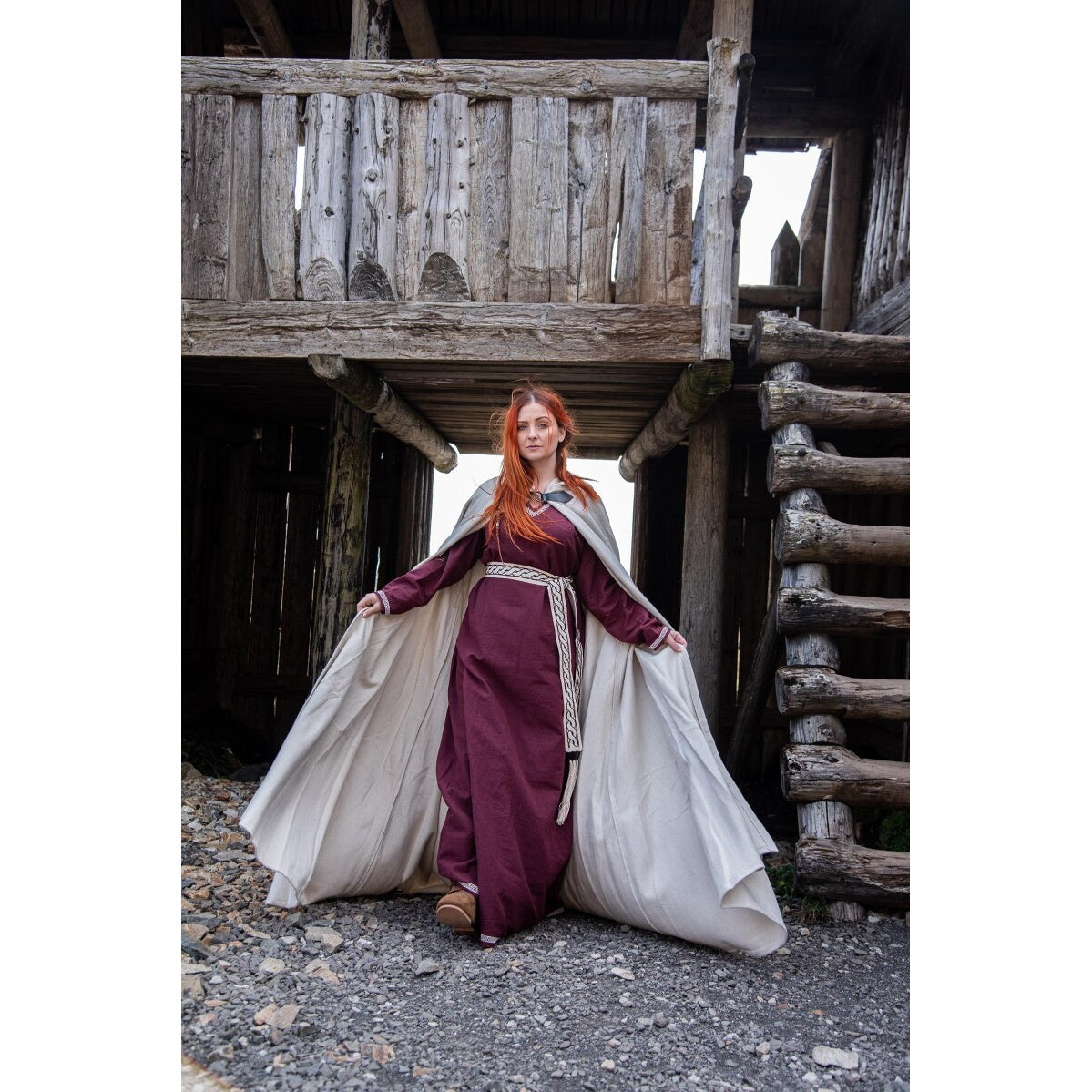 Immagine del prodotto Mantello medievale in lana Tjark 160 cm