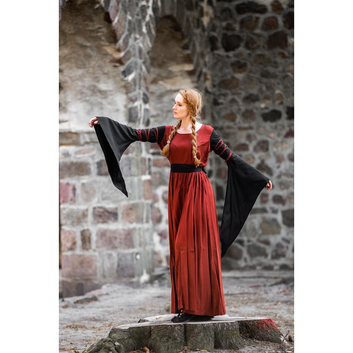 Product image Medieval Dress Dorell Red-Black