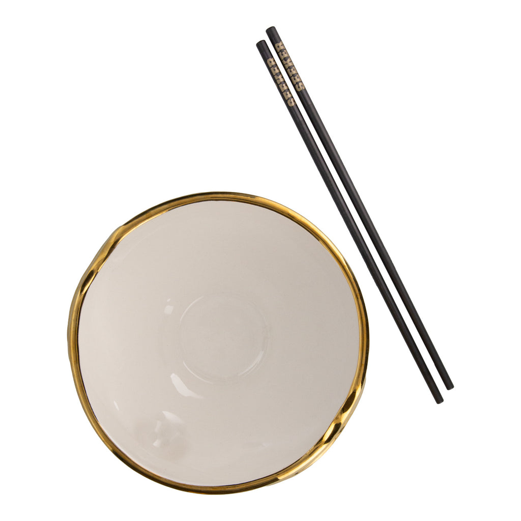 Product image Harry Potter - Golden Snitch ramen bowl with chopsticks