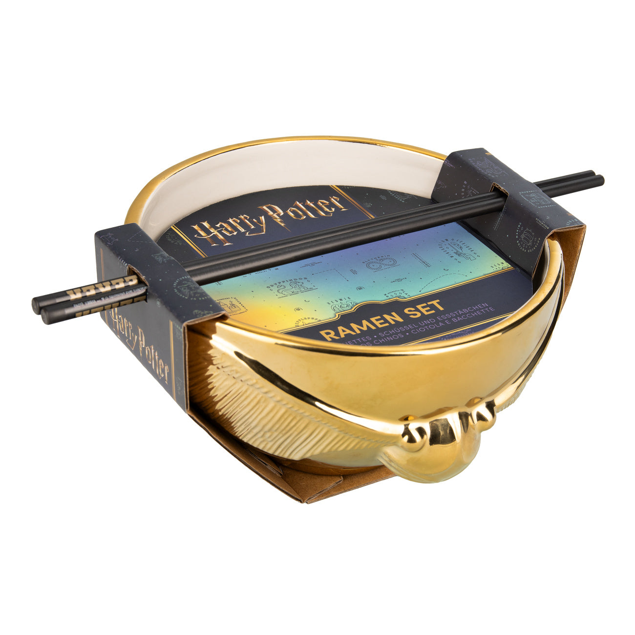 Immagine del prodotto Harry Potter - Ciotola ramen Boccino d’Oro con bacchette