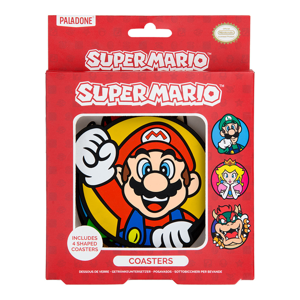 Immagine del prodotto Super Mario - Sottobicchieri Personaggi Set da 4