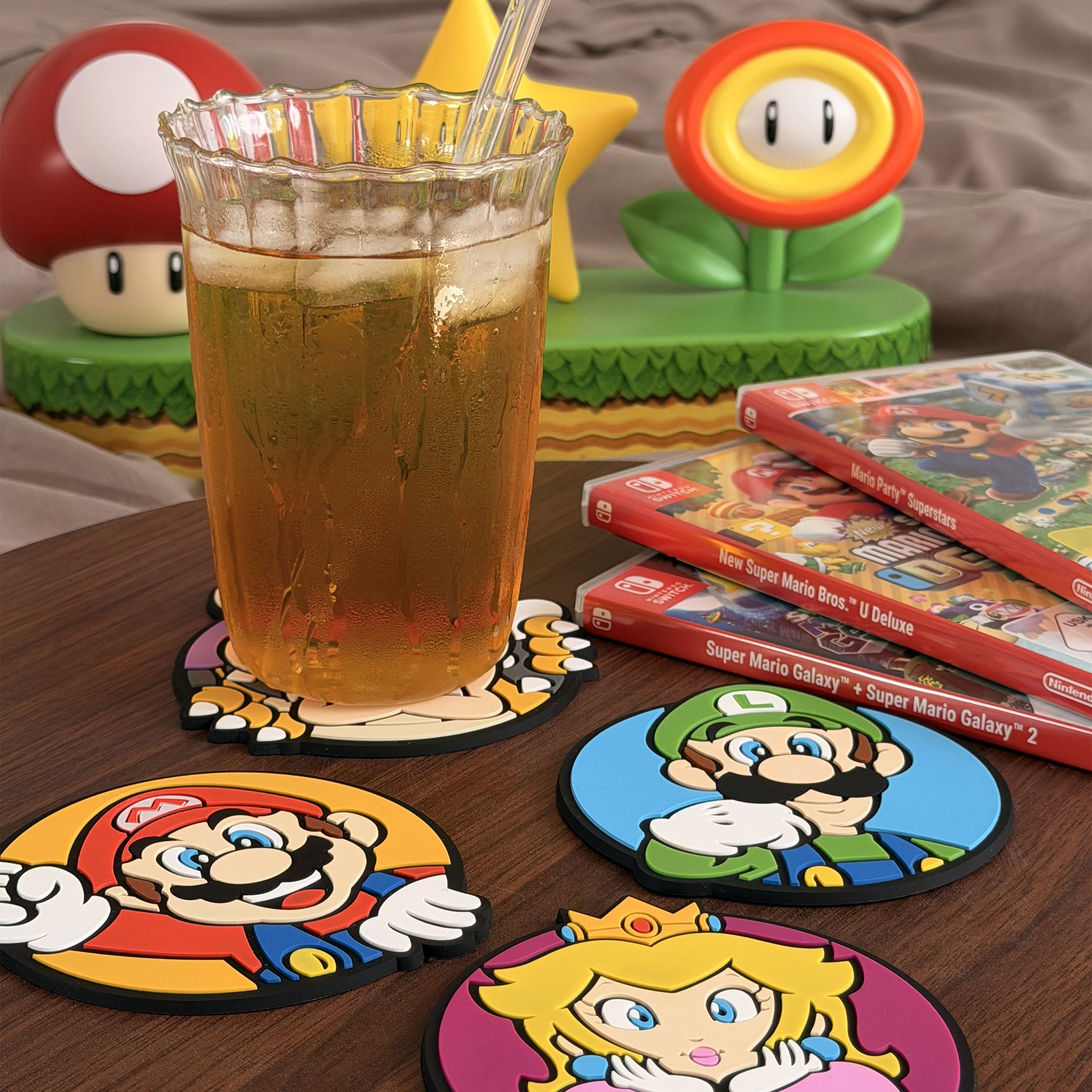 Immagine del prodotto Super Mario - Sottobicchieri Personaggi Set da 4